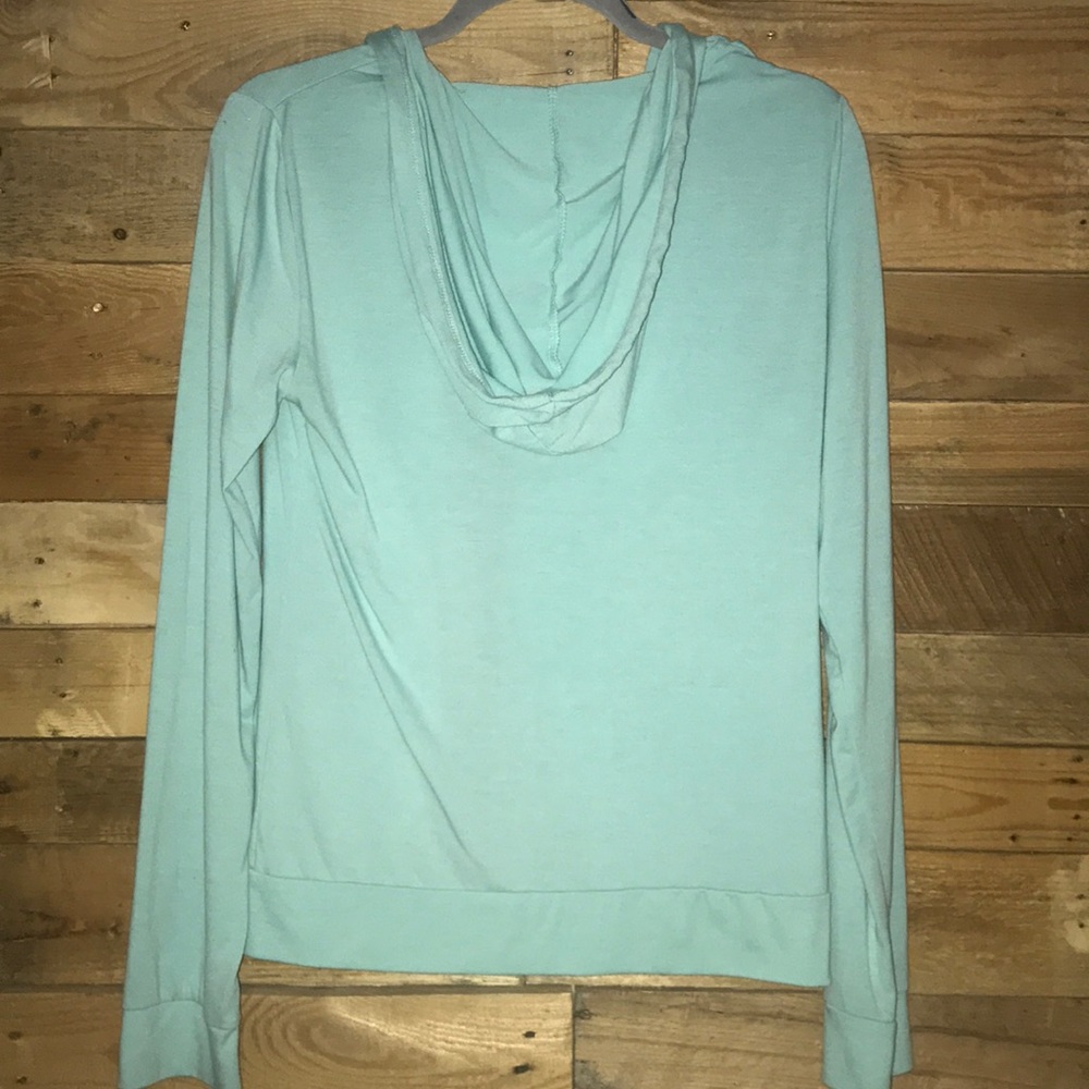 Lightweight Mint Zip-Up Jacket - Picture 5 of 6